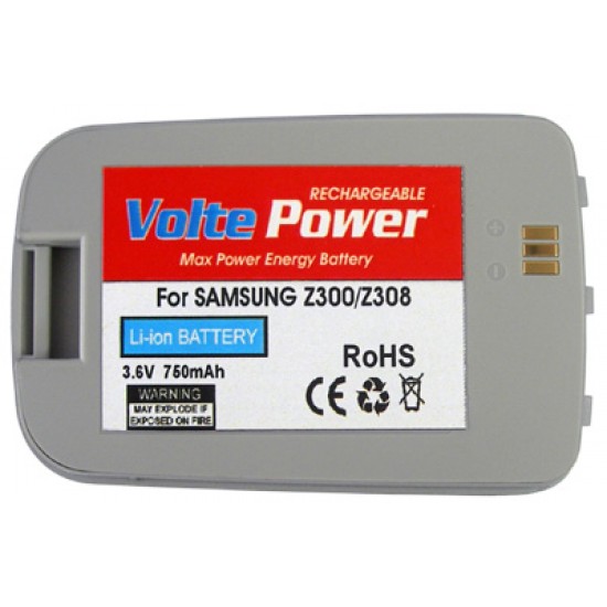ΜΠΑΤΑΡΙΑ SAMSUNG Z300 750mAh Li-ion VoltePower ΜΠΑΤΑΡΙΑ SAMSUNG Z300 750mAh Li-ion VoltePower