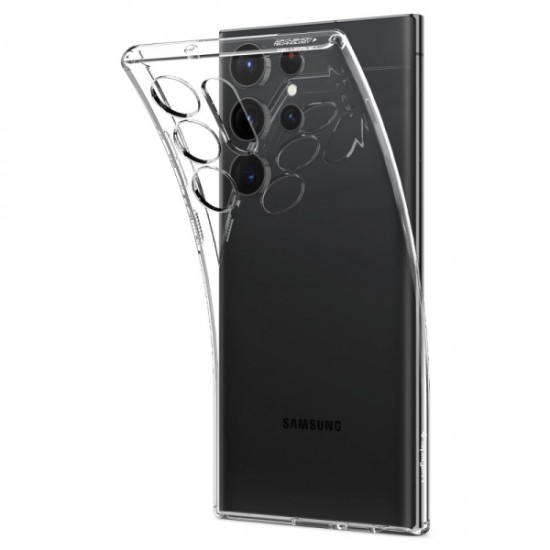 SPIGEN LIQUID CRYSTAL SAMSUNG S23 ULTRA transparent backcover SPIGEN LIQUID CRYSTAL SAMSUNG S23 ULTRA transparent backcover