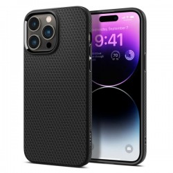 SPIGEN LIQUID AIR IPHONE 15 black backcover SPIGEN LIQUID AIR IPHONE 15 black backcover