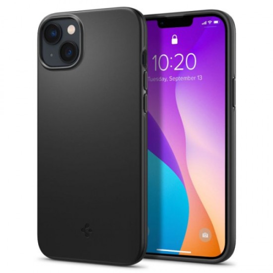 SPIGEN THIN FIT IPHONE 15 PRO black backcover SPIGEN THIN FIT IPHONE 15 PRO black backcover