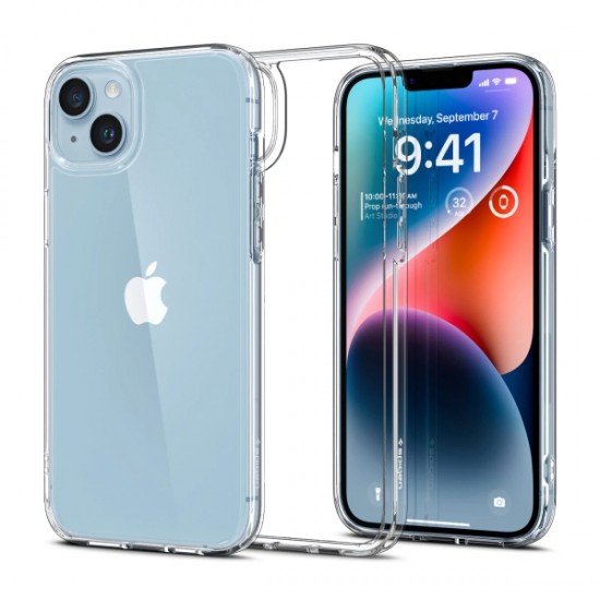 SPIGEN ULTRA HYBRID IPHONE 15 PRO MAX crystal clear backcover SPIGEN ULTRA HYBRID IPHONE 15 PRO MAX crystal clear backcover