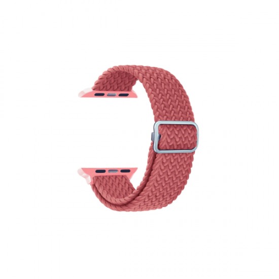 Ksix NYLON BAND FOR APPLE WATCH 4 / 5 / 6 / 7 / SE (42 / 44 / 45 MM) coral Ksix NYLON BAND FOR APPLE WATCH 4 / 5 / 6 / 7 / SE (42 / 44 / 45 MM) coral