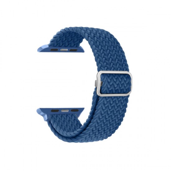 Ksix NYLON BAND FOR APPLE WATCH 4 / 5 / 6 / 7 / SE (42 / 44 / 45 MM) blue Ksix NYLON BAND FOR APPLE WATCH 4 / 5 / 6 / 7 / SE (42 / 44 / 45 MM) blue