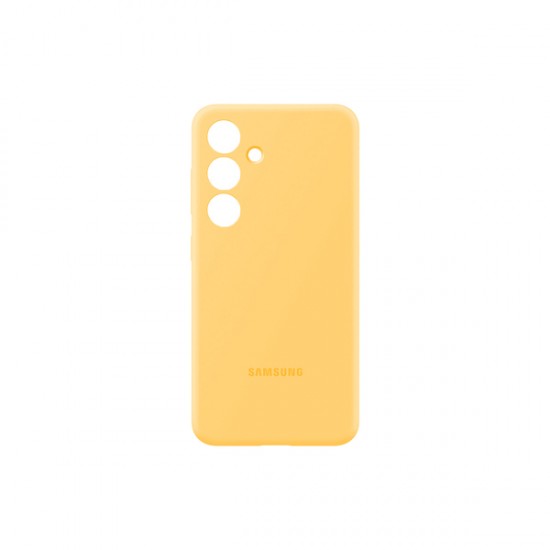 ORIGINAL SAMSUNG SILICONE COVER SAMSUNG S24 yellow backcover ORIGINAL SAMSUNG SILICONE COVER SAMSUNG S24 yellow backcover