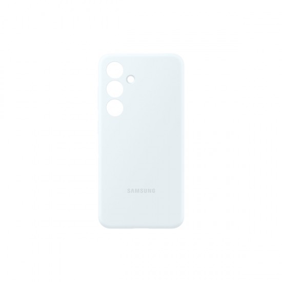 ORIGINAL SAMSUNG SILICONE COVER SAMSUNG S24 PLUS white backcover ORIGINAL SAMSUNG SILICONE COVER SAMSUNG S24 PLUS white backcover