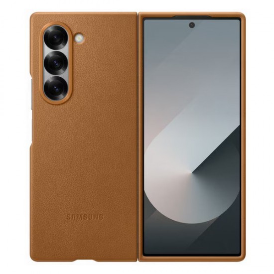 ORIGINAL KINDSUIT COVER FOR SAMSUNG Z FOLD 6 brown backcover ORIGINAL KINDSUIT COVER FOR SAMSUNG Z FOLD 6 brown backcover