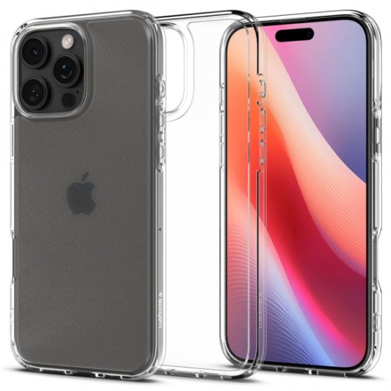 SPIGEN ULTRA HYBRID IPHONE 16 PRO MAX frost clear backcover SPIGEN ULTRA HYBRID IPHONE 16 PRO MAX frost clear backcover