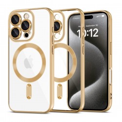 TECH-PROTECT MAGFLEX CASE IPHONE 16 PRO MAX shiny gold backcover TECH-PROTECT MAGFLEX CASE IPHONE 16 PRO MAX shiny gold backcover