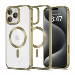 TECH-PROTECT MAGFLEX CASE IPHONE 16 PRO satin gold backcover TECH-PROTECT MAGFLEX CASE IPHONE 16 PRO satin gold backcover