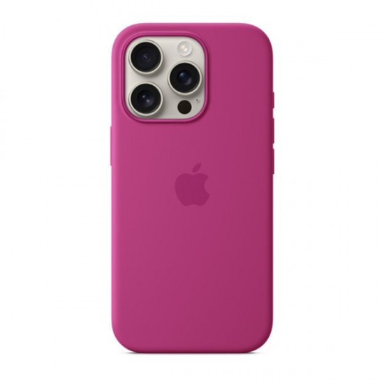 ORIGINAL APPLE SILICONE CASE MAGSAFE IPHONE 16 PRO fuchsia ORIGINAL APPLE SILICONE CASE MAGSAFE IPHONE 16 PRO fuchsia