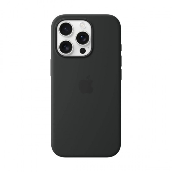 ORIGINAL APPLE SILICONE CASE MAGSAFE IPHONE 16 PRO MAX black ORIGINAL APPLE SILICONE CASE MAGSAFE IPHONE 16 PRO MAX black