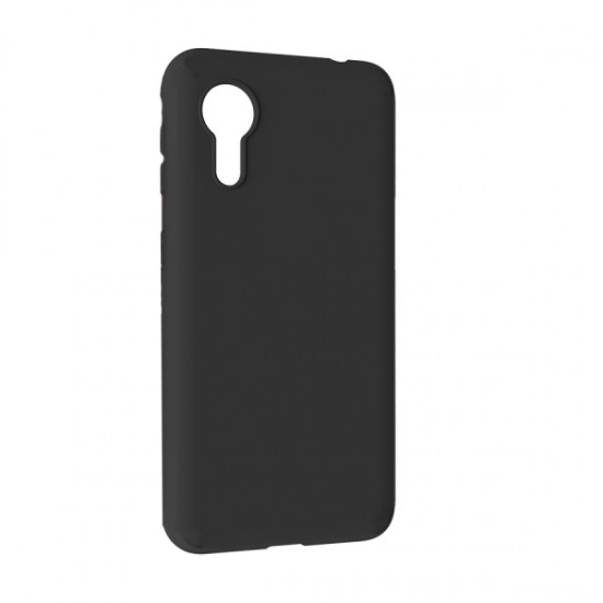 SENSO SOFT TOUCH SAMSUNG XCOVER 7 black backcover SENSO SOFT TOUCH SAMSUNG XCOVER 7 black backcover