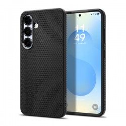 SPIGEN LIQUID AIR SAMSUNG S25 black backcover SPIGEN LIQUID AIR SAMSUNG S25 black backcover