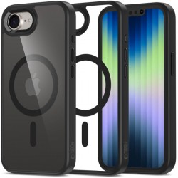 TECH-PROTECT MAGMAT MAGSAFE CASE IPHONE 16E black clear backcover TECH-PROTECT MAGMAT MAGSAFE CASE IPHONE 16E black clear backcover
