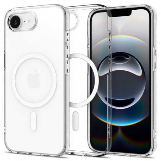 SPIGEN LIQUID CRYSTAL COMBATIBLE WITH MAGSAFE IPHONE 16E clear backcover SPIGEN LIQUID CRYSTAL COMBATIBLE WITH MAGSAFE IPHONE 16E clear backcover