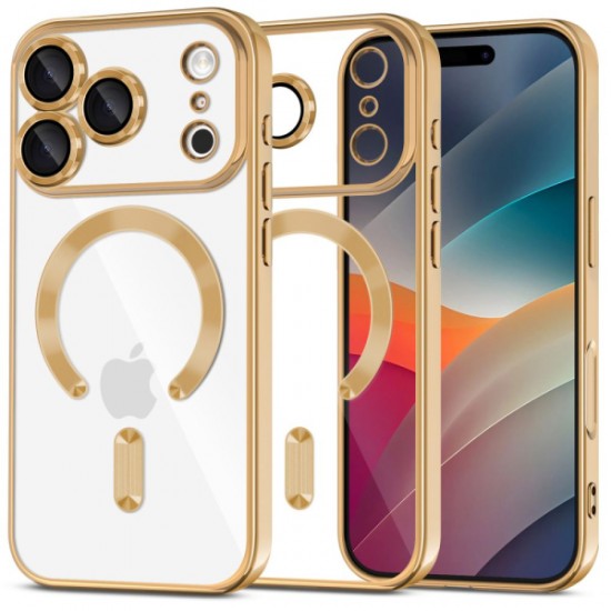 TECH-PROTECT MAGFLEX CASE IPHONE 17 PRO MAX shiny gold backcover TECH-PROTECT MAGFLEX CASE IPHONE 17 PRO MAX shiny gold backcover
