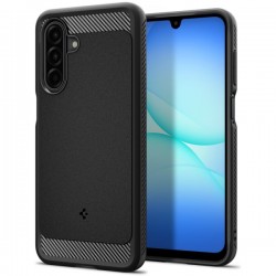 SPIGEN RUGGED ARMOR SAMSUNG A17 black backcover SPIGEN RUGGED ARMOR SAMSUNG A17 black backcover
