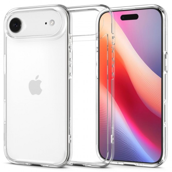 SPIGEN ULTRA HYBRID IPHONE 17 AIR crystal clear backcover SPIGEN ULTRA HYBRID IPHONE 17 AIR crystal clear backcover