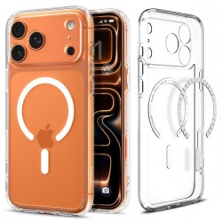 SPIGEN ULTRA HYBRID MAG IPHONE 17 PRO MAX clear white backcover