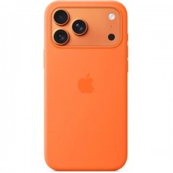 ORIGINAL APPLE SILICONE CASE MAGSAFE IPHONE 17 PRO MAX orange ORIGINAL APPLE SILICONE CASE MAGSAFE IPHONE 17 PRO MAX orange