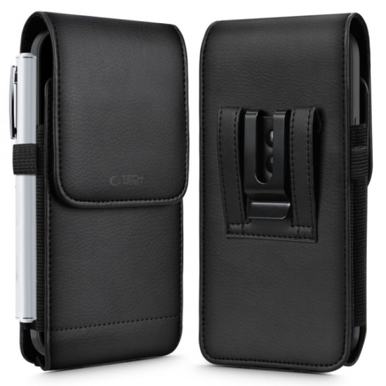 TECH-PROTECT UNIVERSAL BELT PHONE POUCH 5.8-6.8'' black TECH-PROTECT UNIVERSAL BELT PHONE POUCH 5.8-6.8'' black