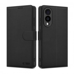 TECH-PROTECT WALLET BOOK CASE SAMSUNG S25 EDGE black TECH-PROTECT WALLET BOOK CASE SAMSUNG S25 EDGE black