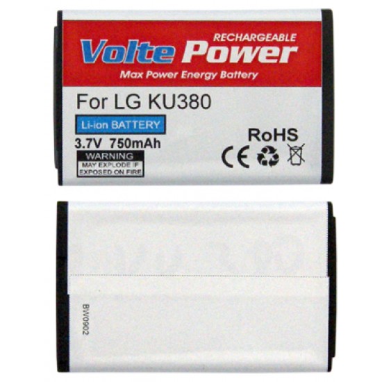 ΜΠΑΤΑΡΙΑ LG KU380/KP100/CE110 750mAh Li-ion(LGIP-430A)VoltePower ΜΠΑΤΑΡΙΑ LG KU380/KP100/CE110 750mAh Li-ion(LGIP-430A)VoltePower