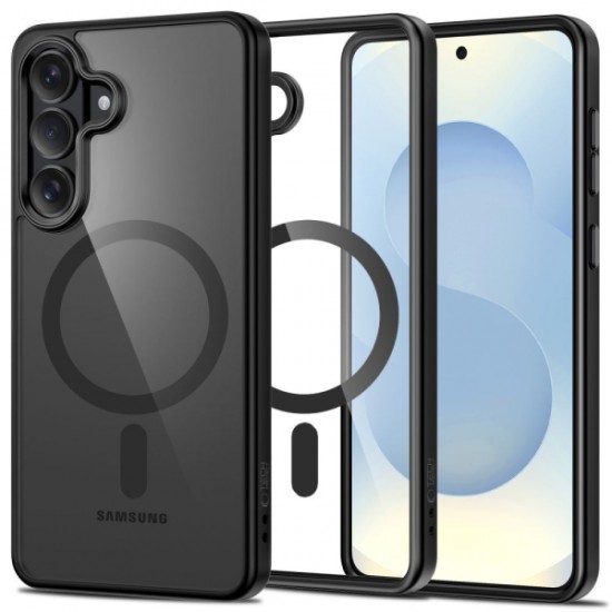 TECH-PROTECT MAGMAT MAGSAFE CASE SAMSUNG S26 PLUS black clear backcover