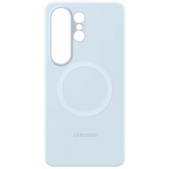 ORIGINAL SILICONE MAGNET CASE COVER SAMSUNG S26 ULTRA light blue backcover