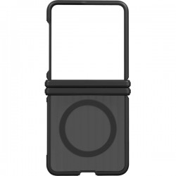 ORIGINAL HYBRID SHIELD MAGNET COVER FOR SAMSUNG Z FLIP 8 black backcover