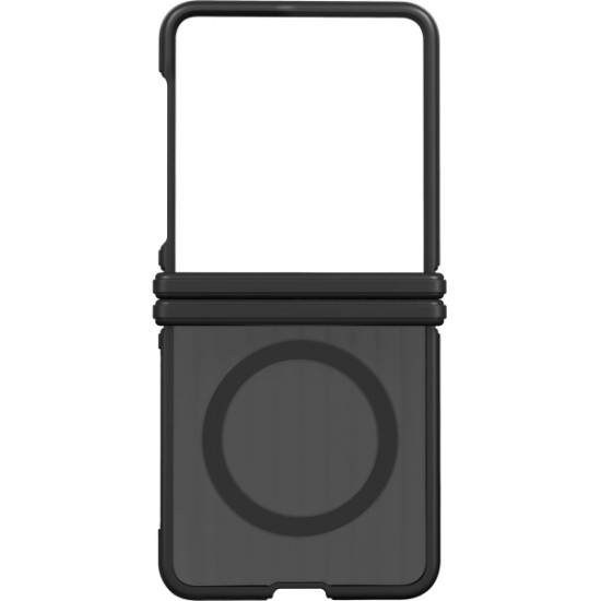 ORIGINAL HYBRID SHIELD MAGNET COVER FOR SAMSUNG Z FLIP 8 black backcover