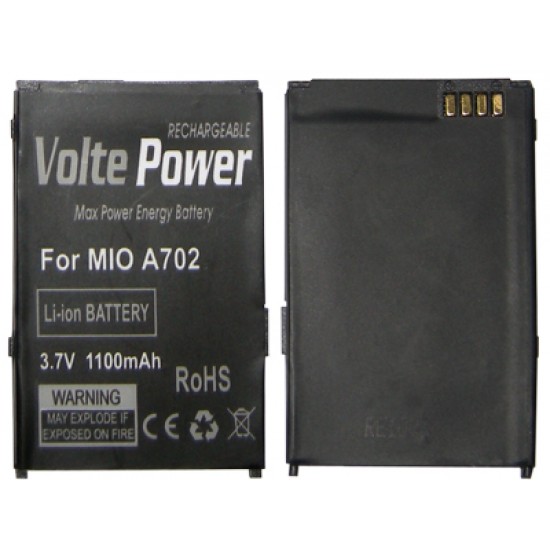 ΜΠΑΤΑΡΙΑ MIO A702 1100mAh Li-ion VoltePower ΜΠΑΤΑΡΙΑ MIO A702 1100mAh Li-ion VoltePower