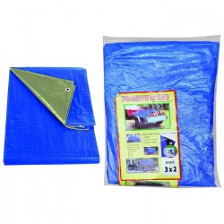 Μουσαμάς Αδιάβροχος με Κρίκους 3x2m 90g/m², 3x2m Homie 101333 Μουσαμάς Αδιάβροχος με Κρίκους 3x2m 90g/m², 3x2m Homie 101333