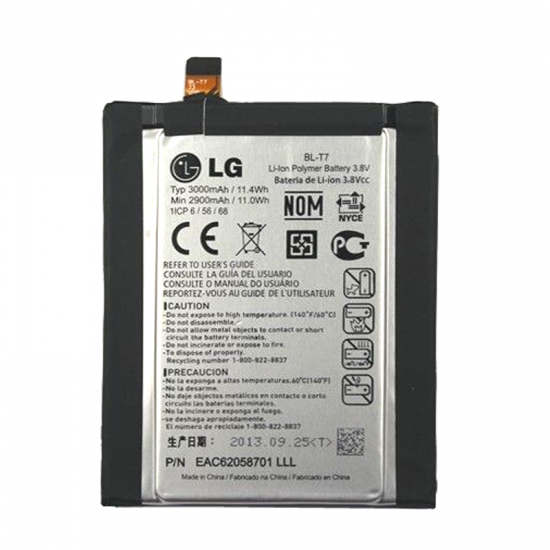 ΜΠΑΤΑΡΙΑ LG BL-T7 D802 G2 3000mAh BULK OR ΜΠΑΤΑΡΙΑ LG BL-T7 D802 G2 3000mAh BULK OR