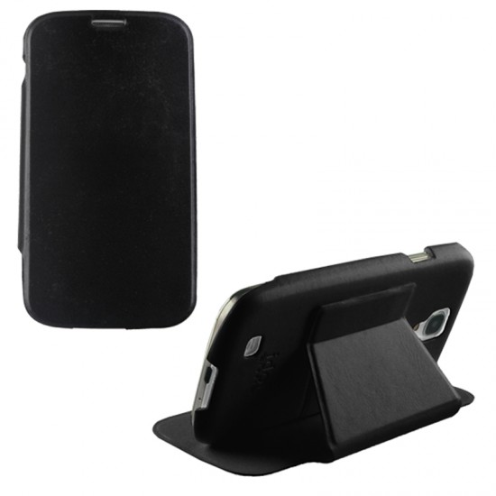 IDOL 1991 ΘΗΚΗ SAMSUNG S4 3 IN 1 FACE-BOOK CASE LEATHER BLACK IDOL 1991 ΘΗΚΗ SAMSUNG S4 3 IN 1 FACE-BOOK CASE LEATHER BLACK