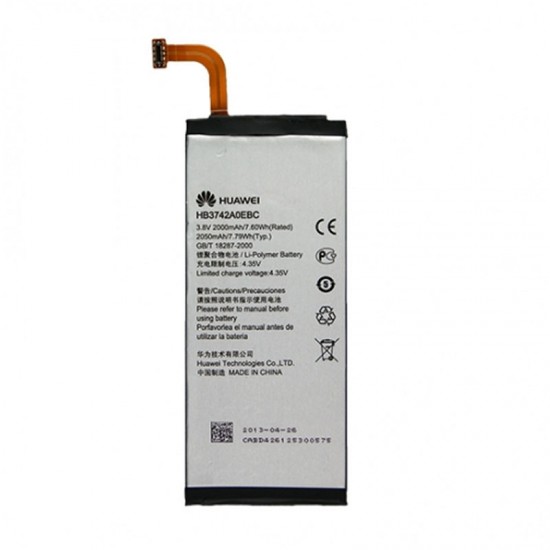 ΜΠΑΤΑΡΙΑ HUAWEI HB3742A0EBC ASCEND P6 2000mAh BULK OR ΜΠΑΤΑΡΙΑ HUAWEI HB3742A0EBC ASCEND P6 2000mAh BULK OR