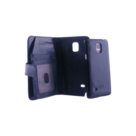 IDOL 1991 ΘΗΚΗ SAMSUNG S6 2IN1 BUSINESS WALLET BOOK+COVER BLUE IDOL 1991 ΘΗΚΗ SAMSUNG S6 2IN1 BUSINESS WALLET BOOK+COVER BLUE