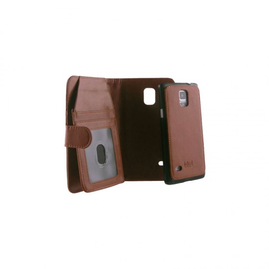 IDOL 1991 ΘΗΚΗ SAMSUNG S6 2IN1 BUSINESS WALLET BOOK+COVER CAMEL IDOL 1991 ΘΗΚΗ SAMSUNG S6 2IN1 BUSINESS WALLET BOOK+COVER CAMEL