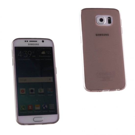 IDOL 1991 ΘΗΚΗ SAMSUNG S6 G920 ULTRA THIN TPU 0.3mm ΔΙΑΦΑΝΗ ΓΚΡΙ