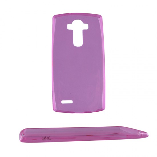IDOL 1991 ΘΗΚΗ LG G4 H815 ULTRA THIN TPU 0.3mm ΔΙΑΦΑΝΗ ΡΟΖ IDOL 1991 ΘΗΚΗ LG G4 H815 ULTRA THIN TPU 0.3mm ΔΙΑΦΑΝΗ ΡΟΖ