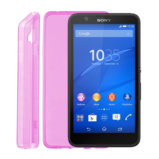 IDOL 1991 ΘΗΚΗ SONY E4 E2105 ULTRA THIN TPU 0.3mm ΔΙΑΦΑΝΗ ΡΟΖ IDOL 1991 ΘΗΚΗ SONY E4 E2105 ULTRA THIN TPU 0.3mm ΔΙΑΦΑΝΗ ΡΟΖ