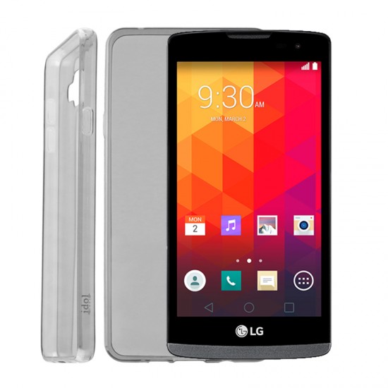 IDOL 1991 ΘΗΚΗ LG LEON H340N/H320 ULTRA THIN TPU 0.3mm ΔΙΑΦΑΝΗ ΓΚΡΙ IDOL 1991 ΘΗΚΗ LG LEON H340N/H320 ULTRA THIN TPU 0.3mm ΔΙΑΦΑΝΗ ΓΚΡΙ