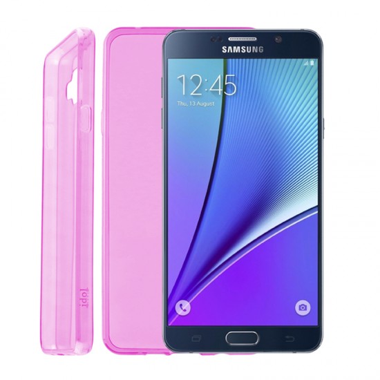 IDOL 1991 ΘΗΚΗ SAMSUNG NOTE 5 N920 ULTRA THIN TPU 0.3mm ΔΙΑΦΑΝΗ ΡΟΖ IDOL 1991 ΘΗΚΗ SAMSUNG NOTE 5 N920 ULTRA THIN TPU 0.3mm ΔΙΑΦΑΝΗ ΡΟΖ