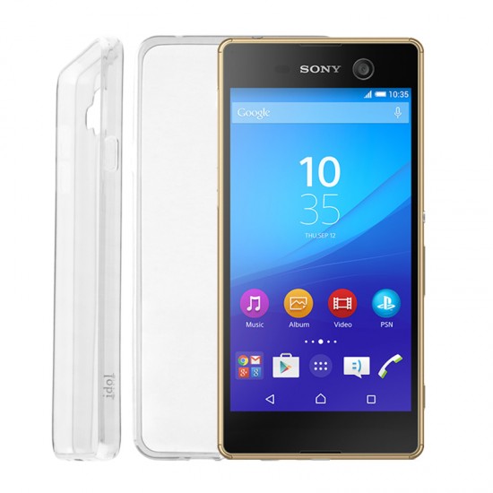 IDOL 1991 ΘΗΚΗ SONY M5 E5603 ULTRA THIN TPU 0.3mm ΔΙΑΦΑΝΗ