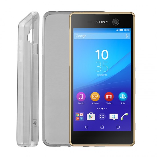 IDOL 1991 ΘΗΚΗ SONY M5 E5603 ULTRA THIN TPU 0.3mm ΔΙΑΦΑΝΗ ΓΚΡΙ IDOL 1991 ΘΗΚΗ SONY M5 E5603 ULTRA THIN TPU 0.3mm ΔΙΑΦΑΝΗ ΓΚΡΙ