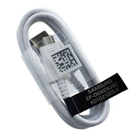 SAMSUNG EP-DG925UWE GALAXY S6 G920 USB ΦΟΡΤΙΣΤΗΣ-DATA WHITE BULK OR