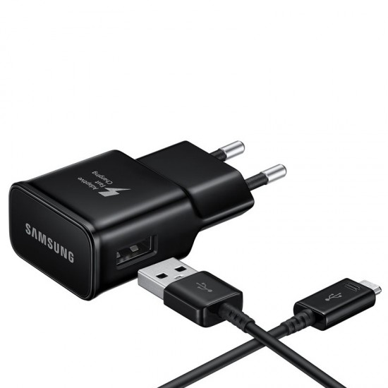 TRAVEL SAMSUNG EP-TA20EBE USB 5V 2A/9V 1.67A 15W + DATA EP-DG950CBE TYPE C 1.2m BLACK BULK OR TRAVEL SAMSUNG EP-TA20EBE USB 5V 2A/9V 1.67A 15W + DATA EP-DG950CBE TYPE C 1.2m BLACK BULK OR