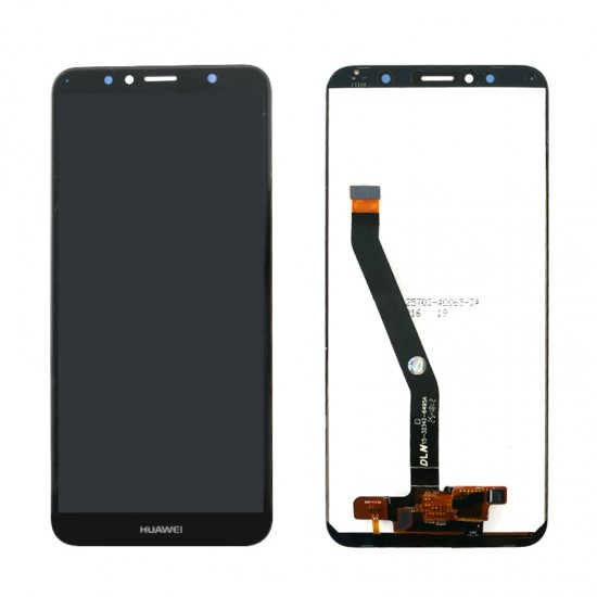 HUAWEI Y6 2018/Y6 PRIME 2018/HONOR 7A ΟΘΟΝΗ + TOUCH SCREEN + LENS BLACK REF. OR HUAWEI Y6 2018/Y6 PRIME 2018/HONOR 7A ΟΘΟΝΗ + TOUCH SCREEN + LENS BLACK REF. OR