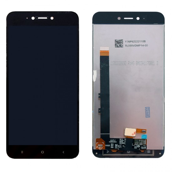 XIAOMI REDMI NOTE 5A ΟΘΟΝΗ+TOUCH SCREEN+LENS BLACK V.1 REF. OR XIAOMI REDMI NOTE 5A ΟΘΟΝΗ+TOUCH SCREEN+LENS BLACK V.1 REF. OR