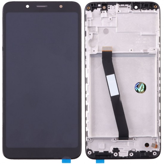 XIAOMI REDMI 7A ΟΘΟΝΗ + TOUCH SCREEN + LENS + FRAME BLACK REF. OR XIAOMI REDMI 7A ΟΘΟΝΗ + TOUCH SCREEN + LENS + FRAME BLACK REF. OR